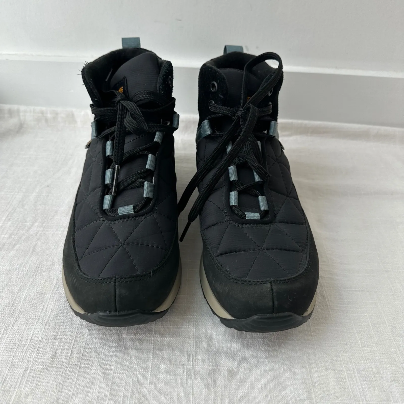 Teva Ember Commute WP Mid Boots Black Waterproof Winter Women's 8 Hiking Shoe - Image 6