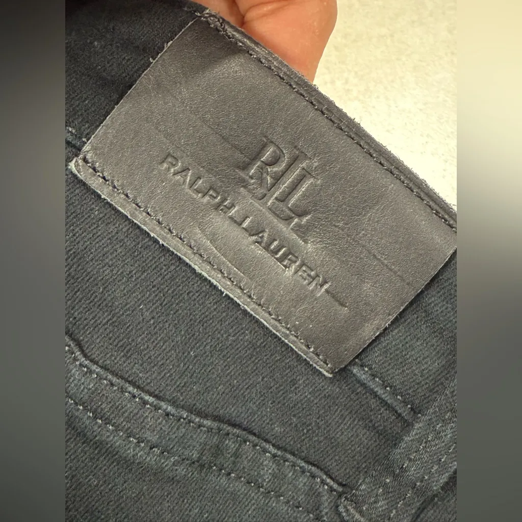 Ralph Lauren Women's Classic Black Straight Leg Jeans Size 10 NWOT - Image 12