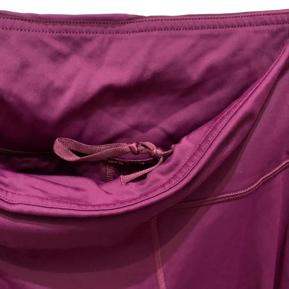 Lululemon fast & free running crop nulu marvel magenta pink athletic leggings - Image 7