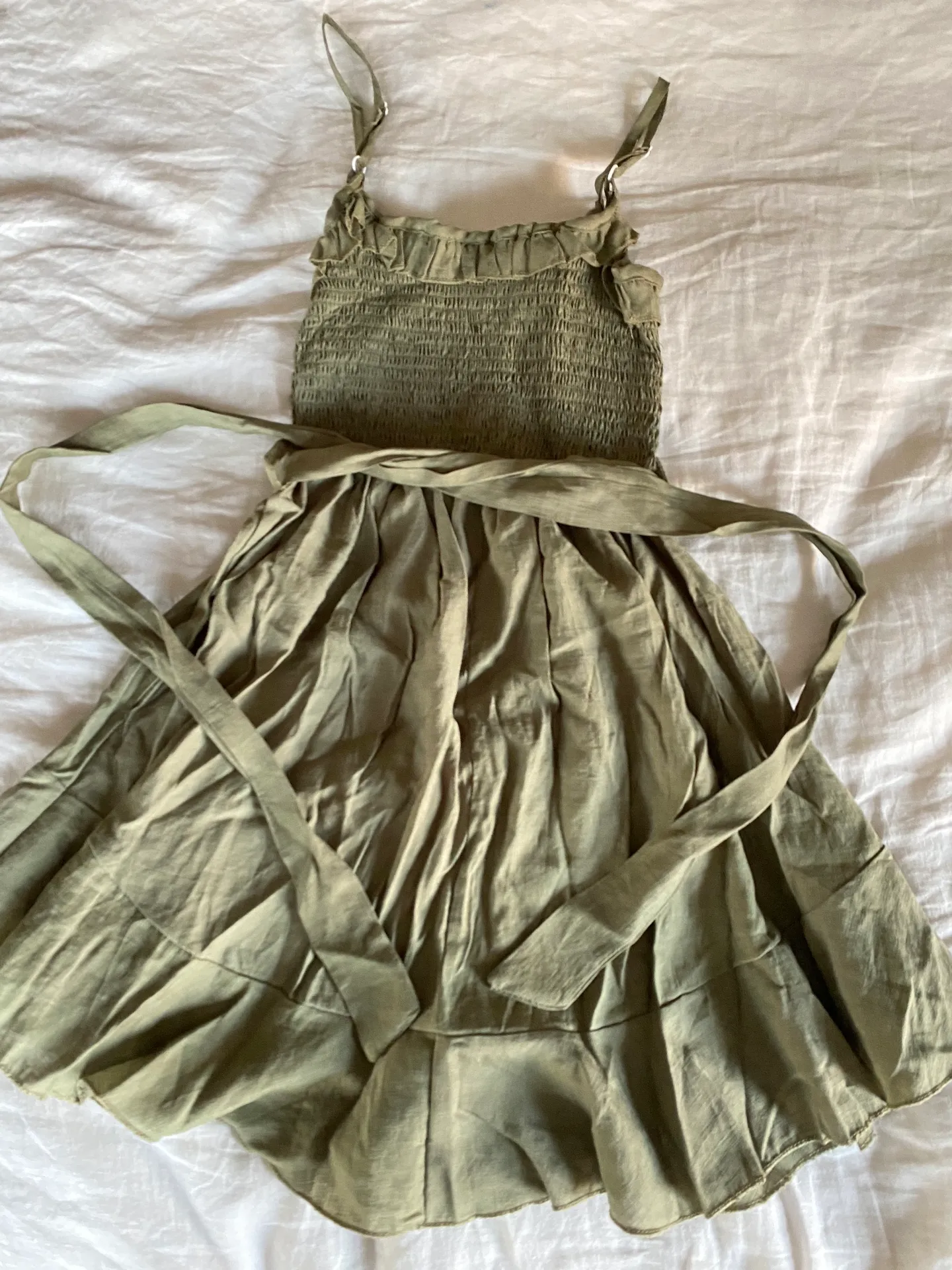 Olive Green Sundress - Image 2