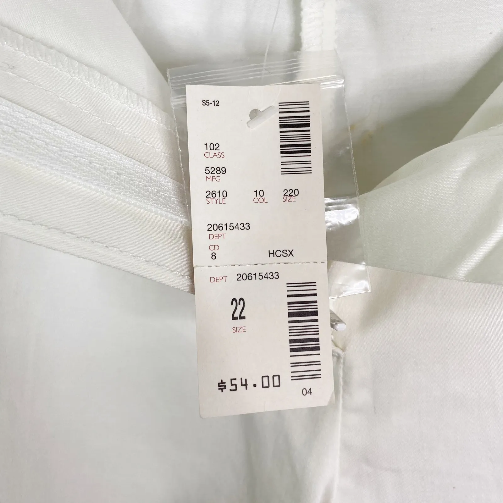 Avenue Studio Pants 22 Cropped Stretch Cream New - Image 8