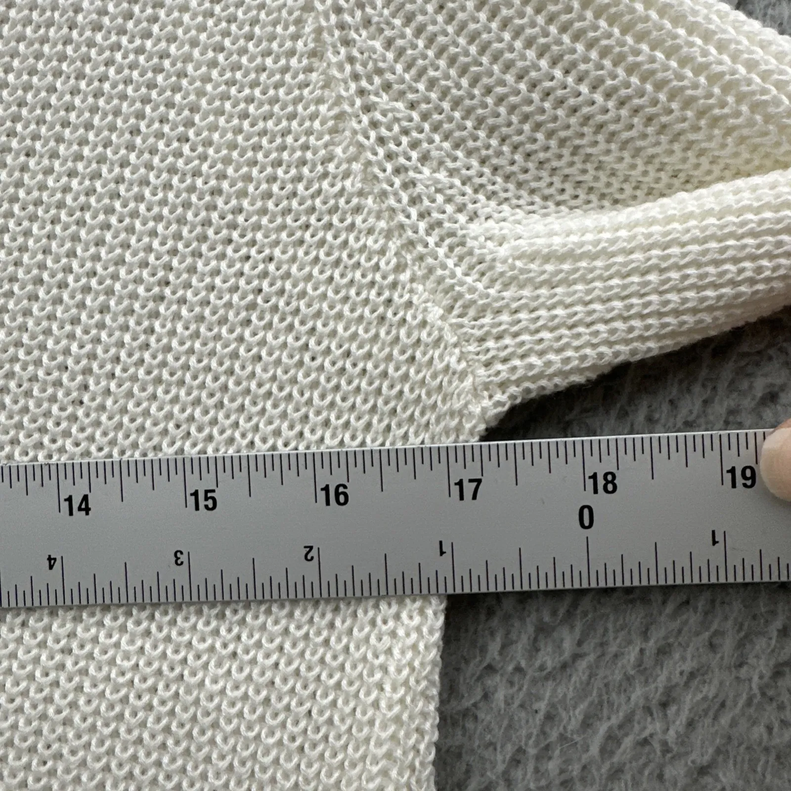 NWT Old Navy Knit Sweater Dress Ivory Capsule Holiday Stretch Women's Medium - Image 7