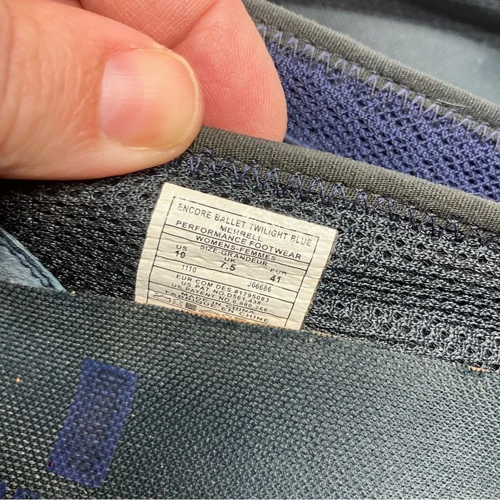 Merrell encore ballet shoes size in twilight blue size‎ 10 - Image 3