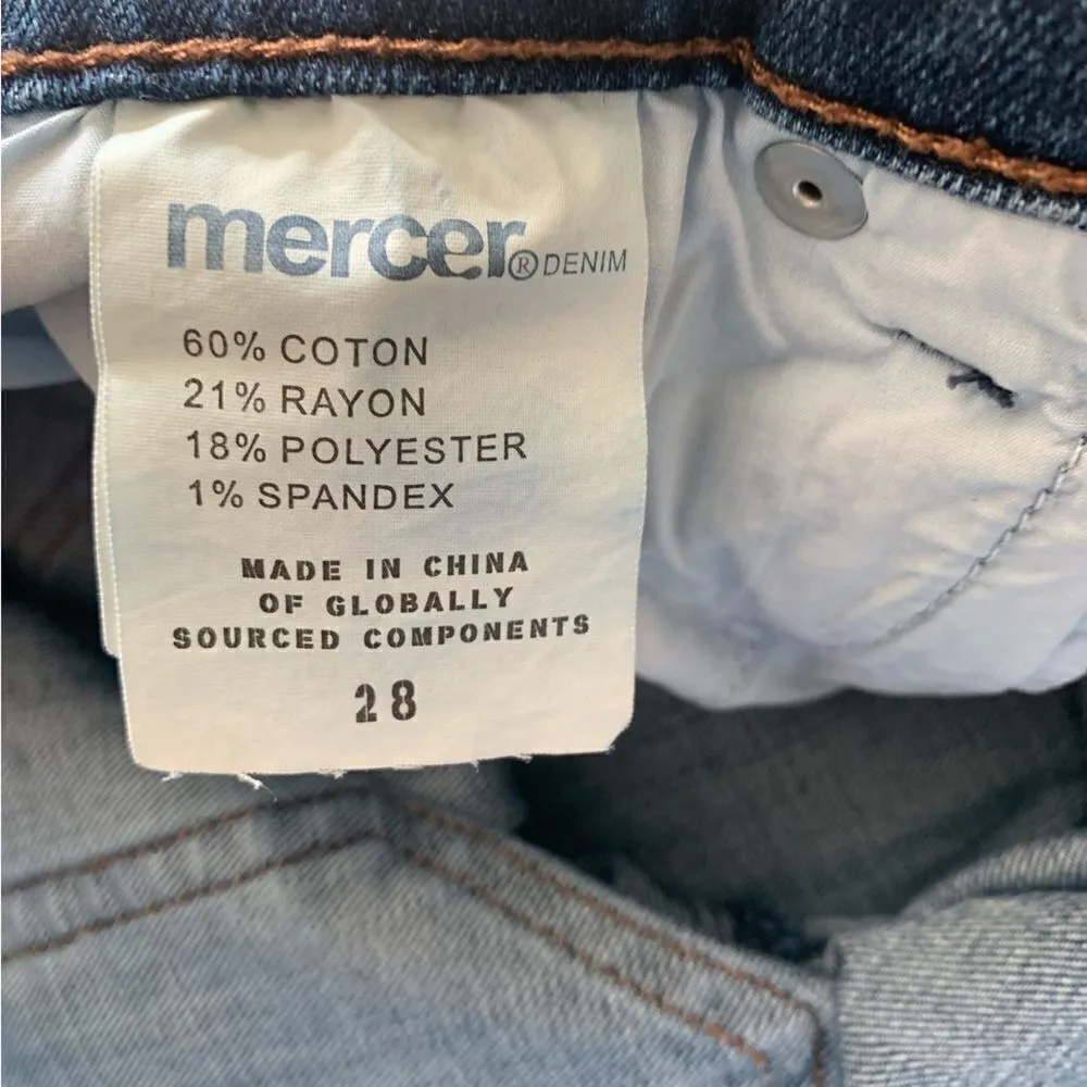 Mercer from Stitchfix jeans size 28 Blue - Image 4