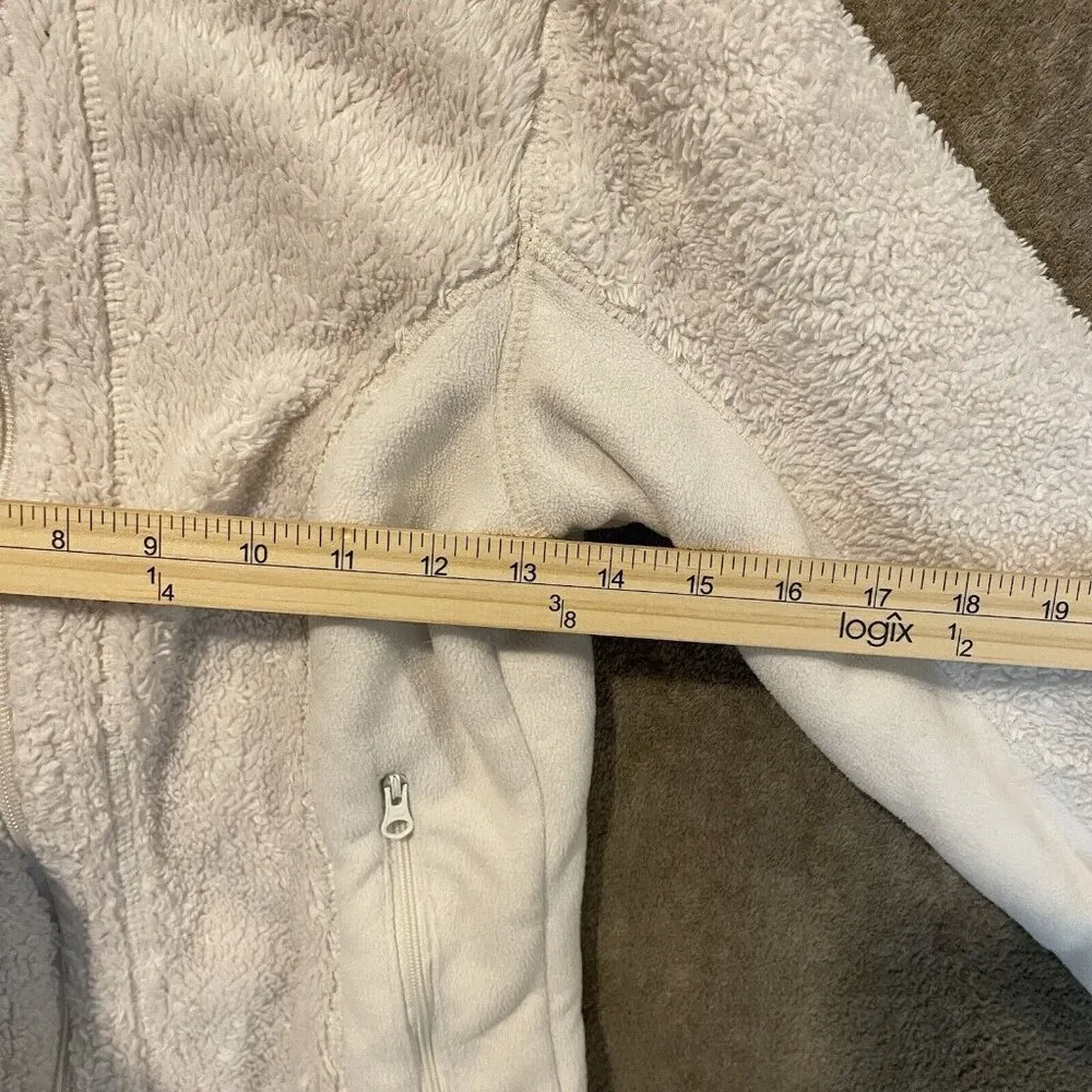Columbia Jacket Women's XS Full Zip Sherpa Fleece Interchange Outdoor White Coat - Image 8