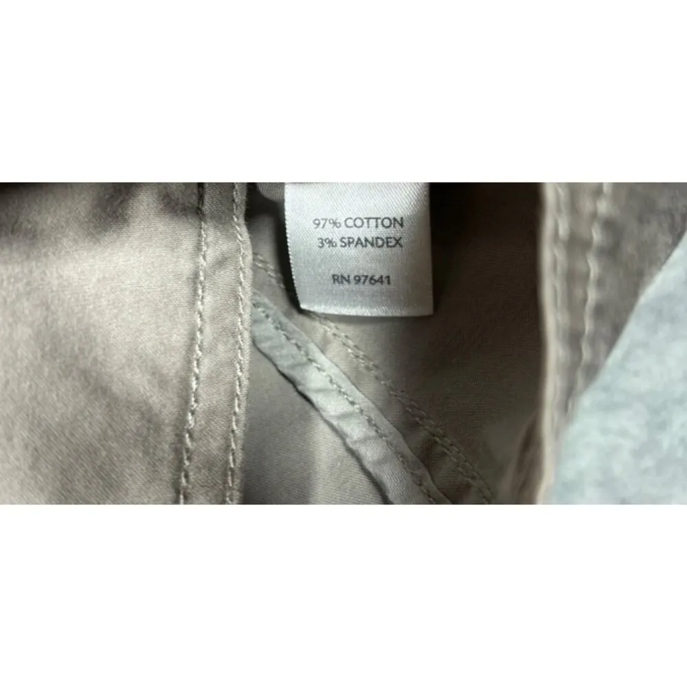 J.Jill‎ Women's Beige Button Up Blazer Jacket Size 4 Career Casual Office - Image 4