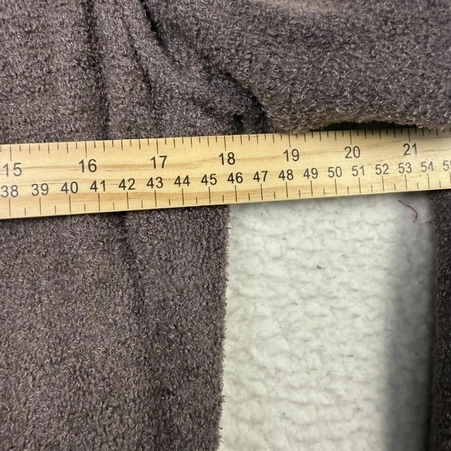 Barefoot Dreams Cardigan Sweater Womens Medium Brown CozyChic Lite Long Duster - Image 6