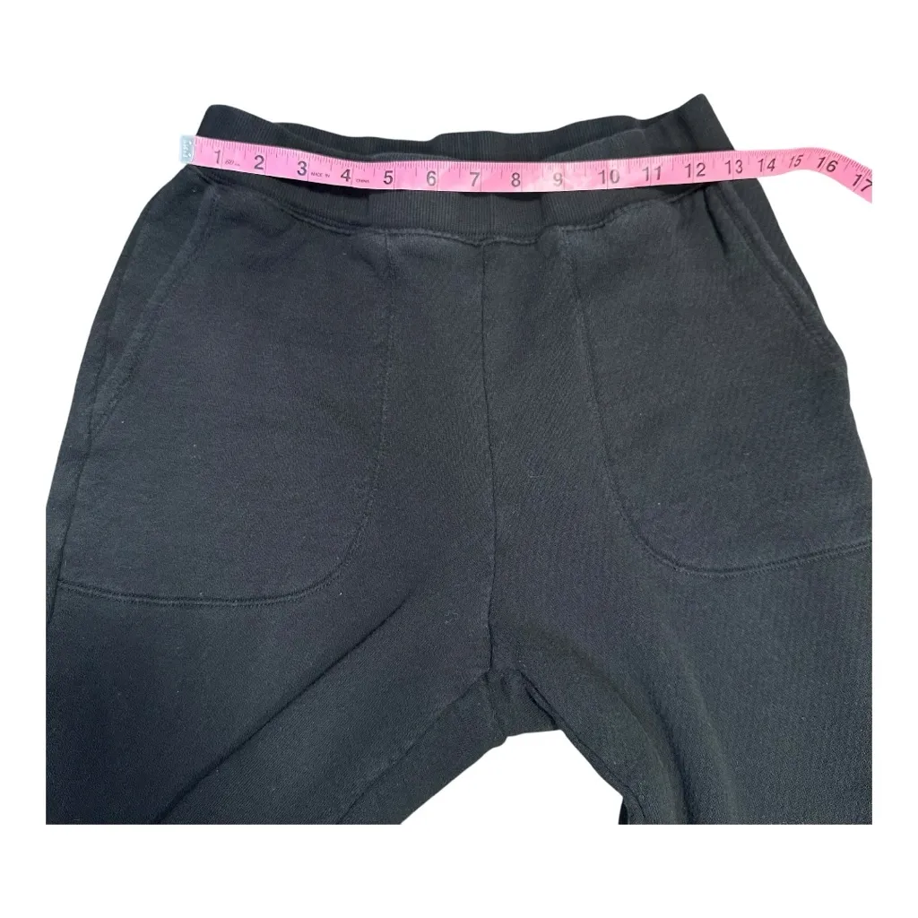 Madewell MWL Black Fleece Sweatpants Women’s Small | Cozy Lounge Joggers‎ - Image 3