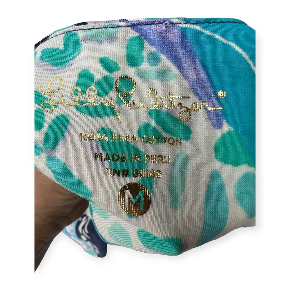 Lilly Pulizer | M | Hollee Shift Dress Style 30059 Alotta Colada Back Cutout - Image 6