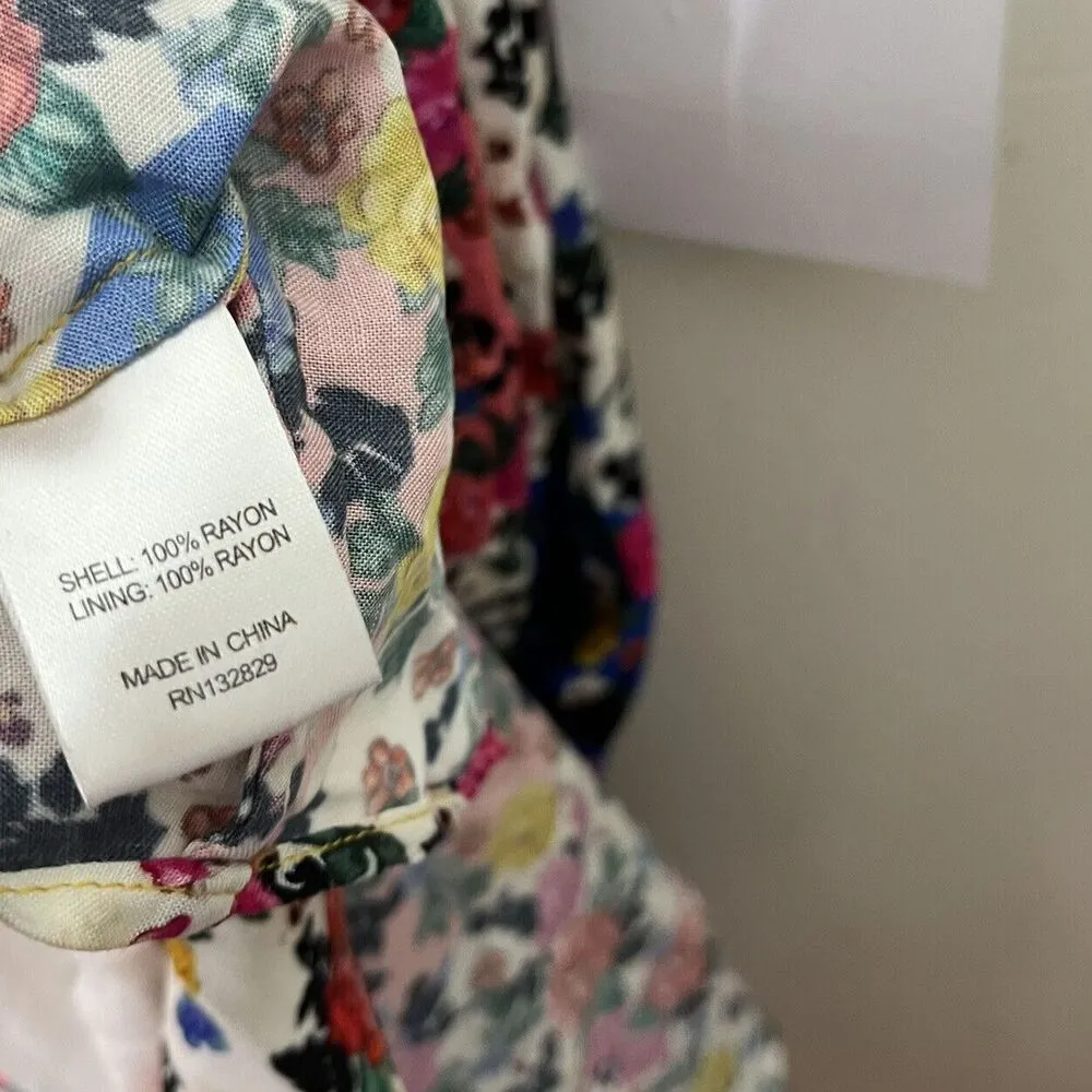 Majorelle NWT Nolita Midi Dress Women’s Size XL Floral Adjustable Strap - Image 9