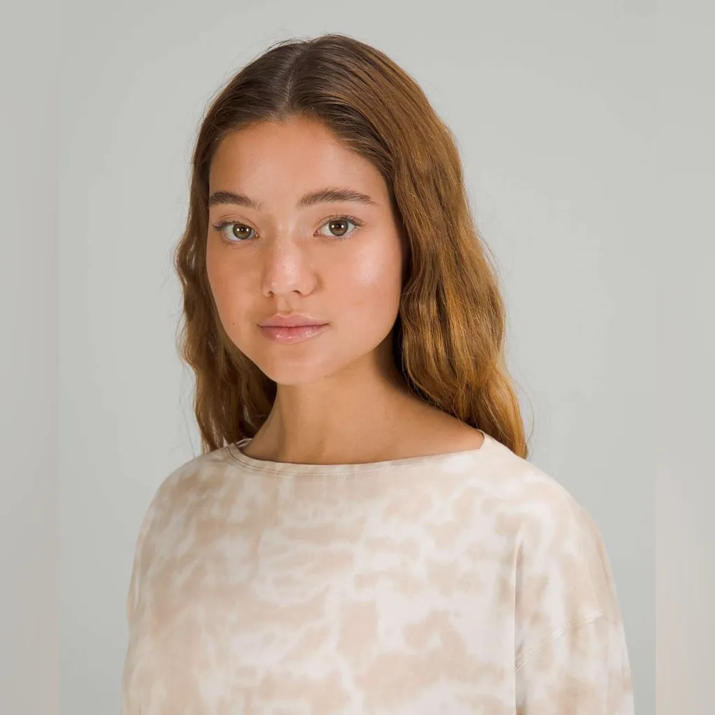 LULULEMON Back in Action Long Sleeve Shirt
Marmoleado Tie Dye Size 8 - Image 5