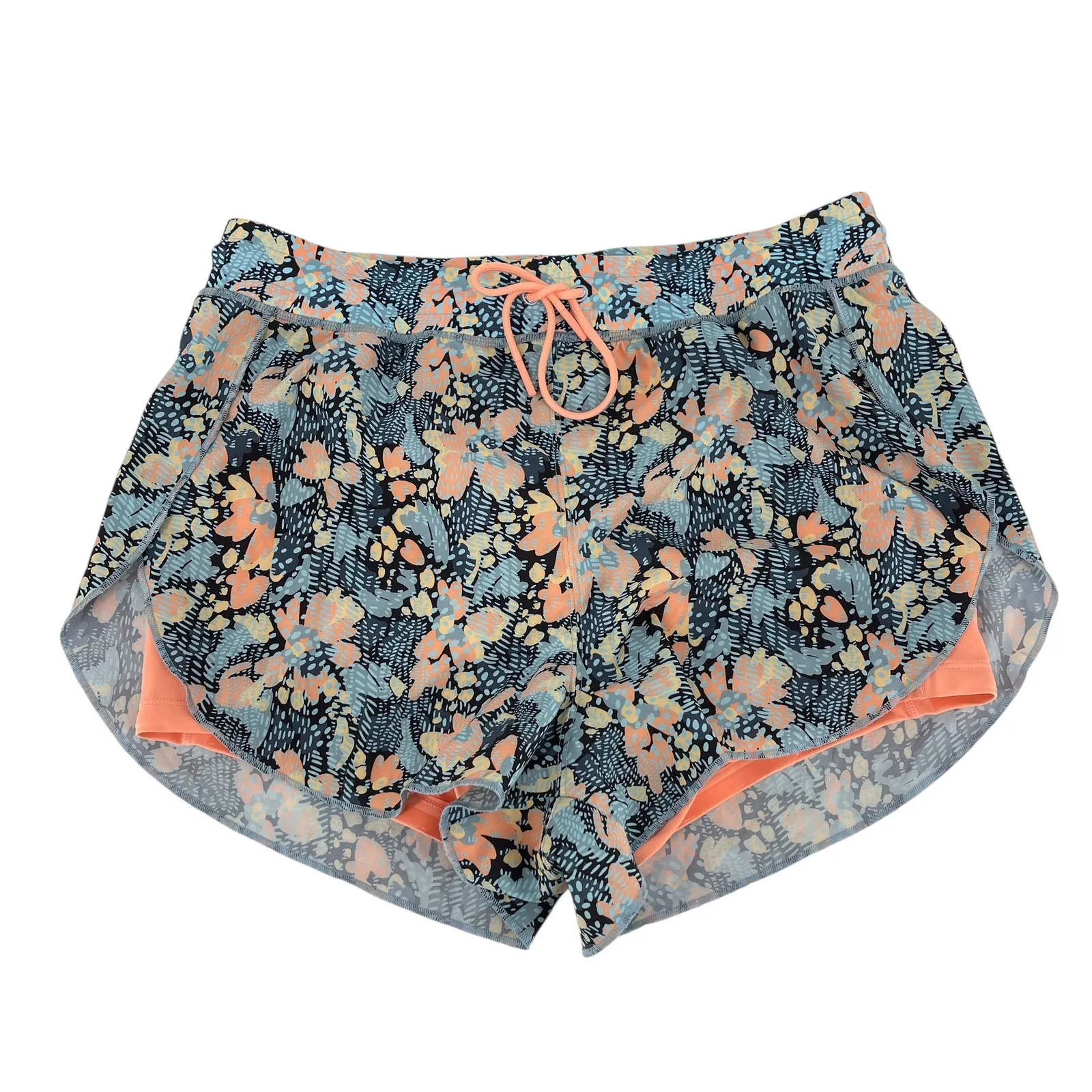 Senita Athletics Madeline Shorts in Sunset Bloom Size XXL Yoga Running Workout - Image 4