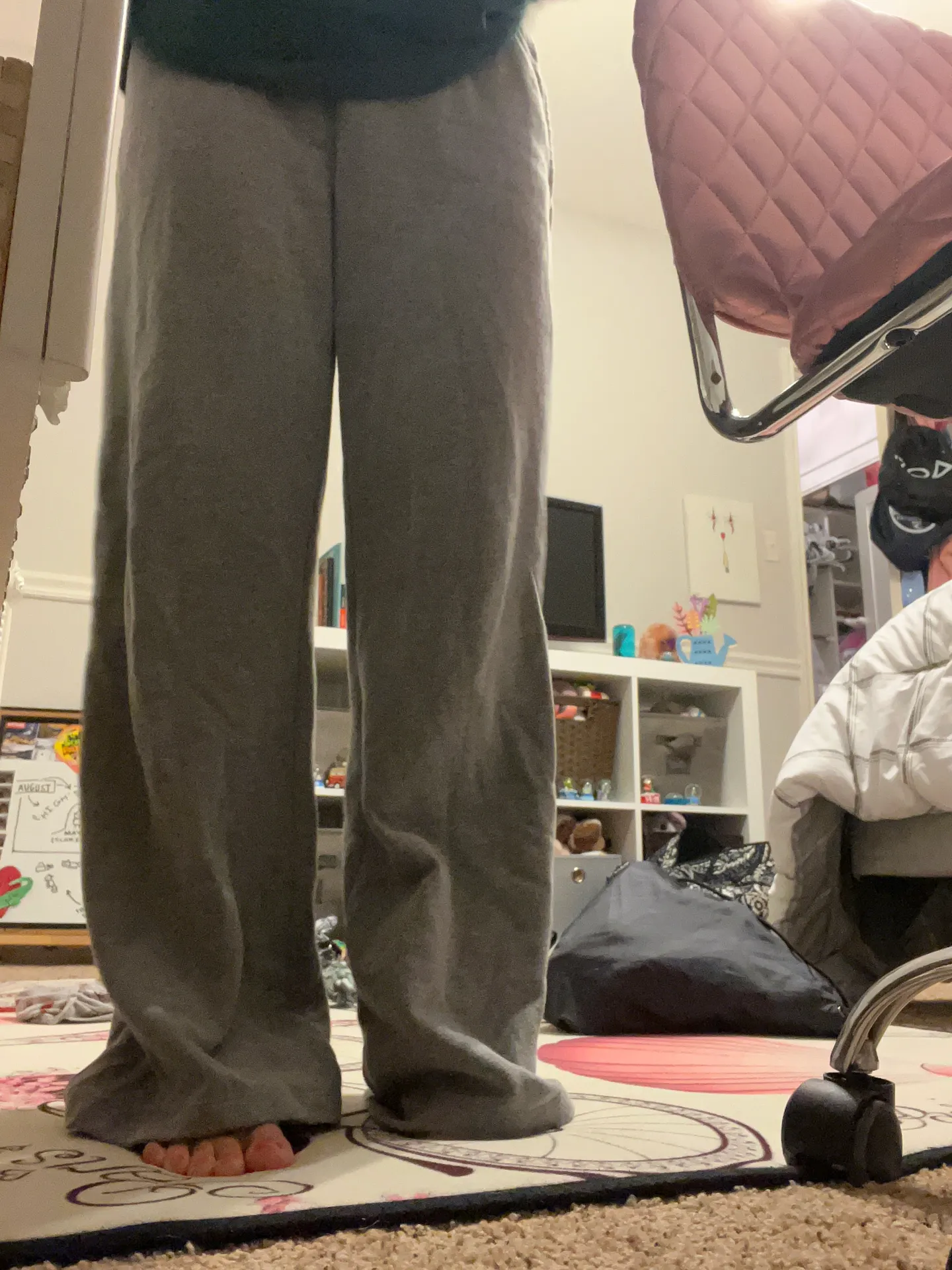 Gray Flare Sweats - Image 4
