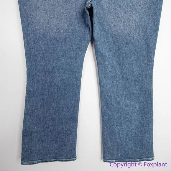 NEW Madewell‎ Cali Demi-Boot Jeans in Dorrance Wash: TENCEL™ Denim Edition, 32 - Image 11