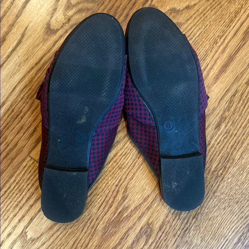 A New Day  Natalee knotted, checked mules - Image 4