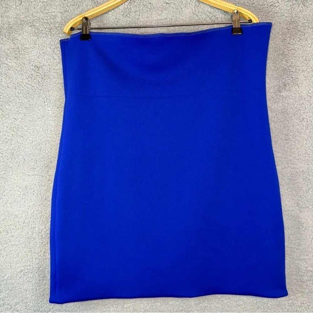 Orseund Iris Skirt‎ Womens 3XL Cobalt Blue Foldover Wonderland Mini Y2K Boho Size 3X - Image 5