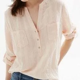 Lou&Grey Shadow Striped Henley - Image 2