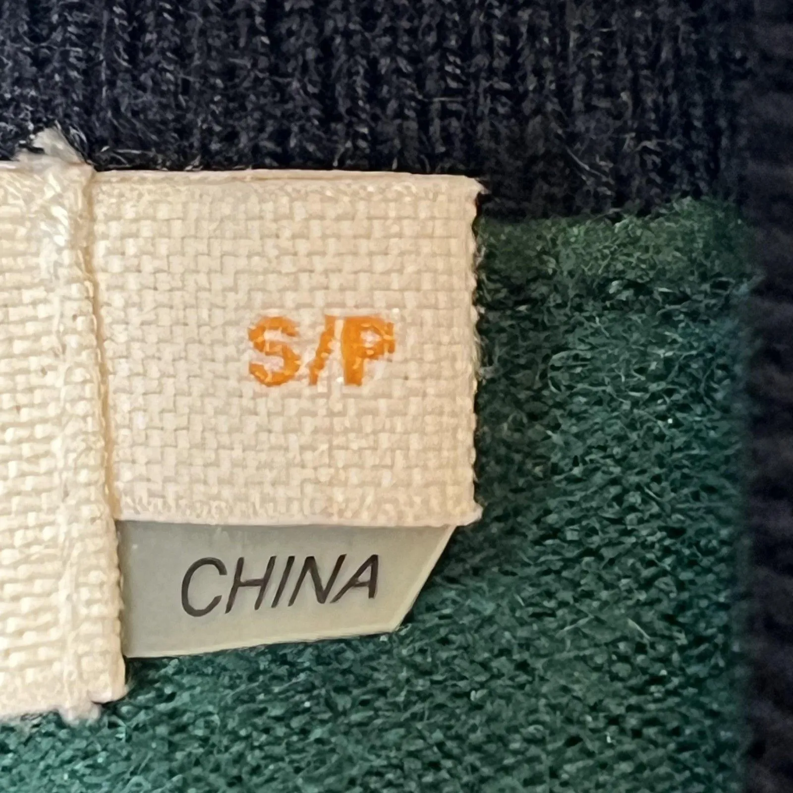 Tory Burch Sweater Dress Womens Sm Green Colorblock Turtleneck Merino Wool Midi - Image 7