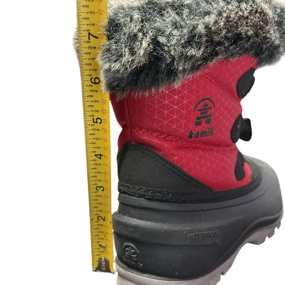 Kamik Women’s Momentumlo Snow Boot Red Size 5 pre-loved Waterproof - Image 12