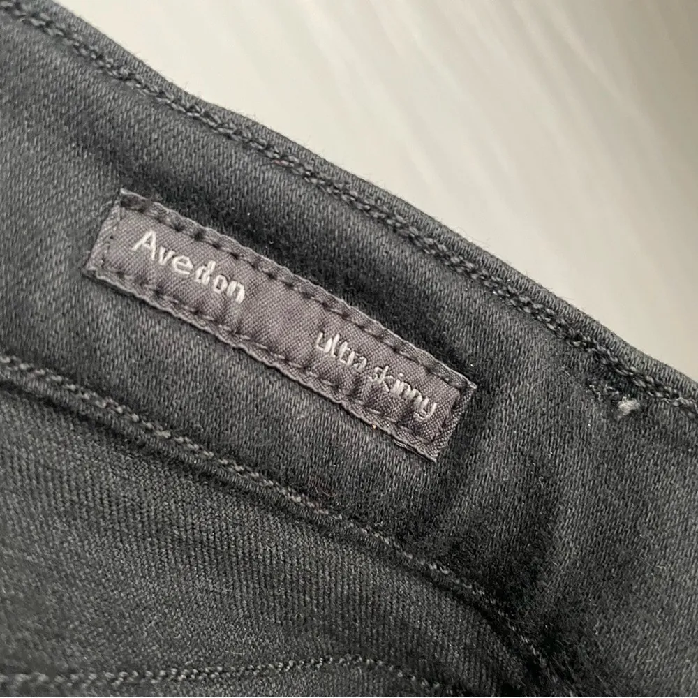 Avedon Ultra Skinny Black Stretch Jeans Womens size 25 - Image 15