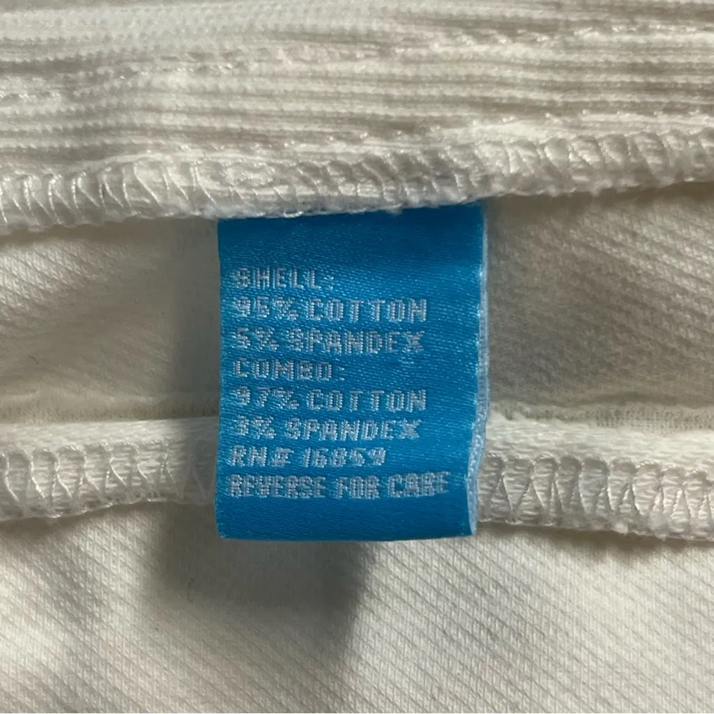 J McLaughlin Womens Stretch Blazer Jacket Size XL Preppy Classic Casual Coastal - Image 8