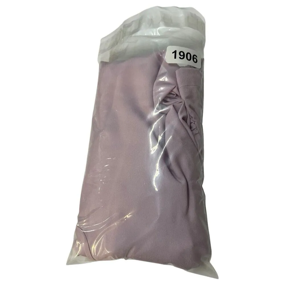 New J Crew Top Womens Small Purple Bishop Sleeve Keyhole Button Career Dressy - Image 13