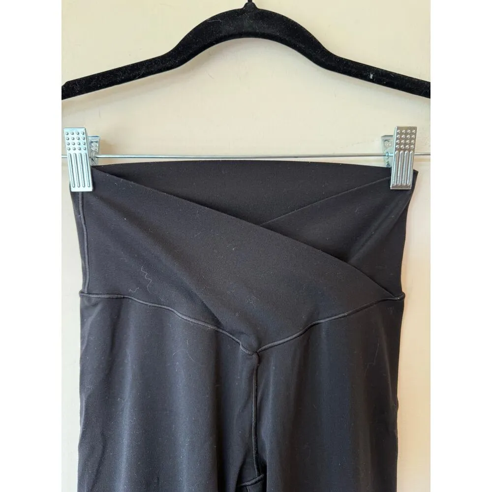 Offline by Aerie High Rise Real Me Crossover Leggings Black Women's Size Small - Image 4