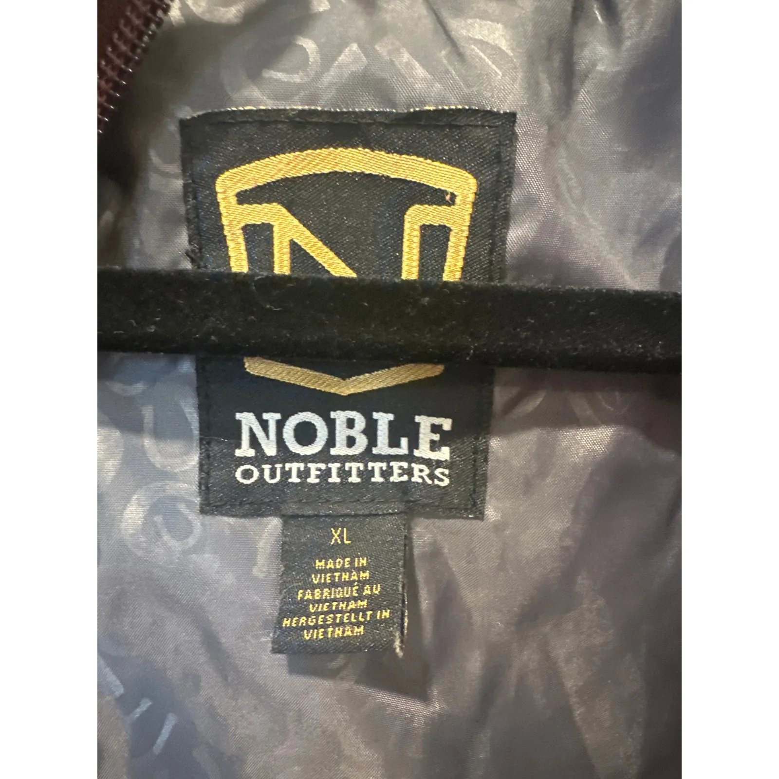 Noble Outfitters Equestrian Women’s XL jacket zippered purple outdoor - Image 4