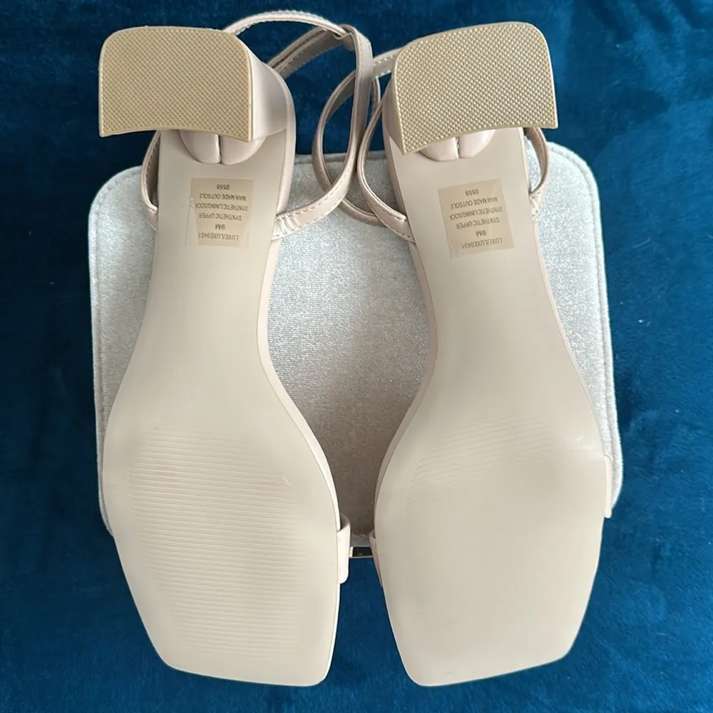 🆕 Steve Madden Luxe Heeled Sandal  SZ 9 - Image 4