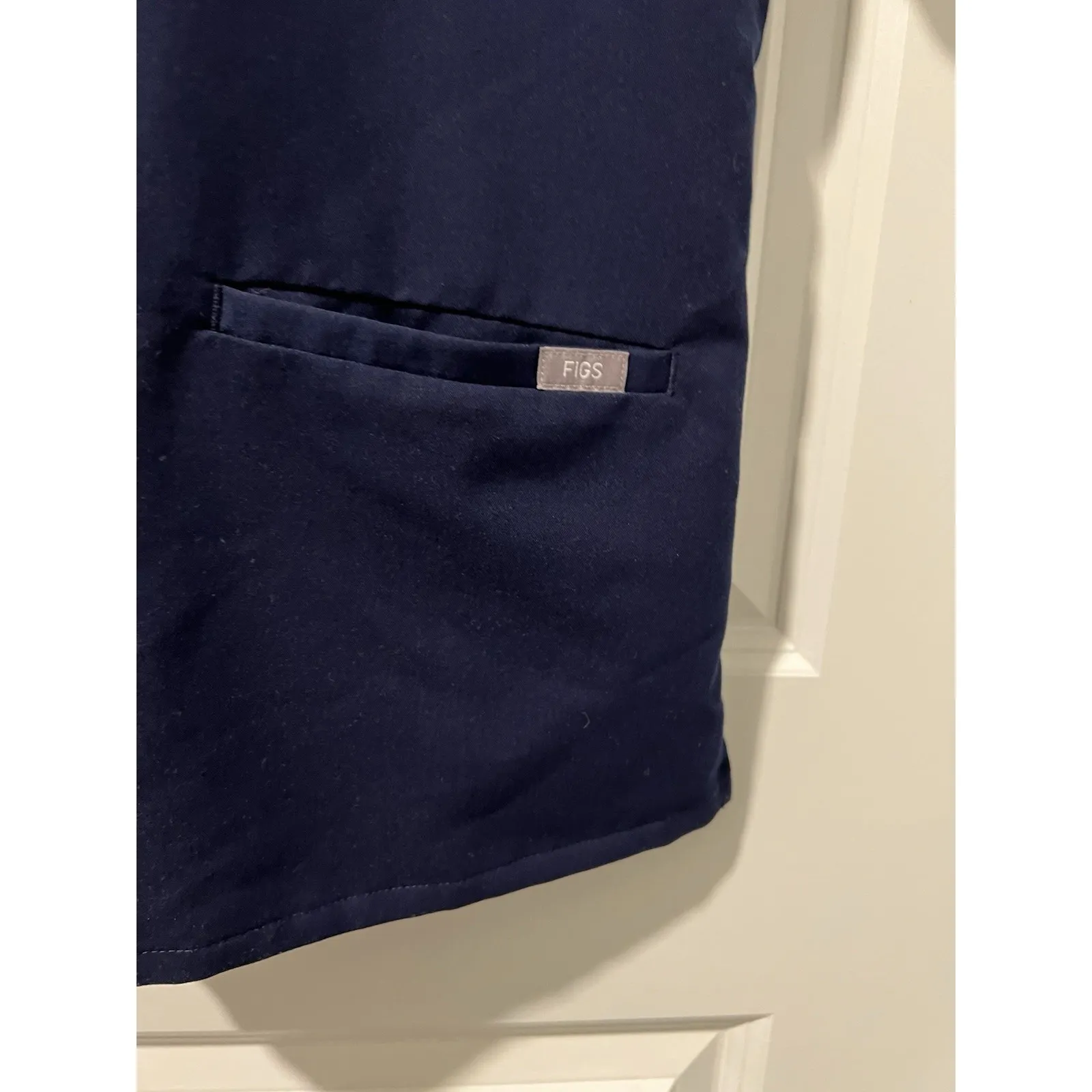 FIGS Navy Blue Scrub Set Casma Top Zamora Jogger Technical Collection Womens S - Image 12