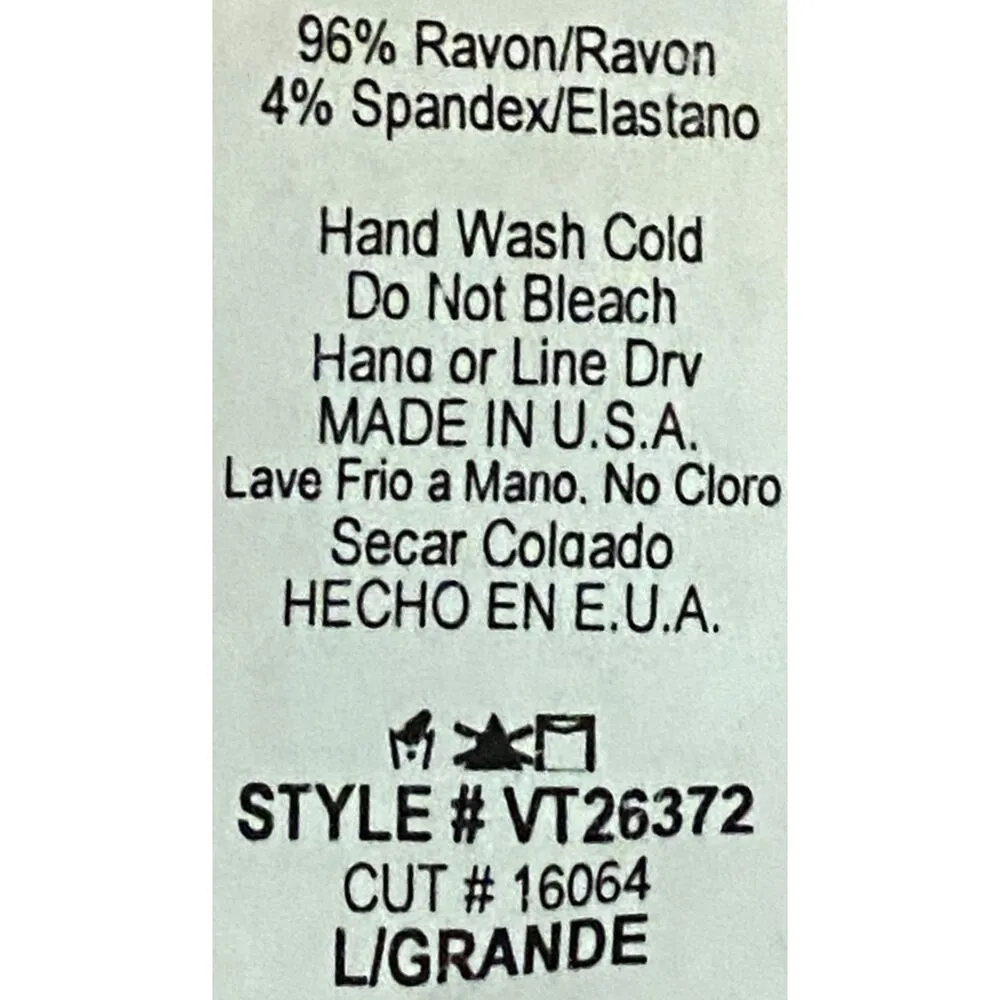 Vanilla Bay Tan Waffle Aztec Inset Shoulder Long Sleeve Top Women's SZ Large NWT - Image 9