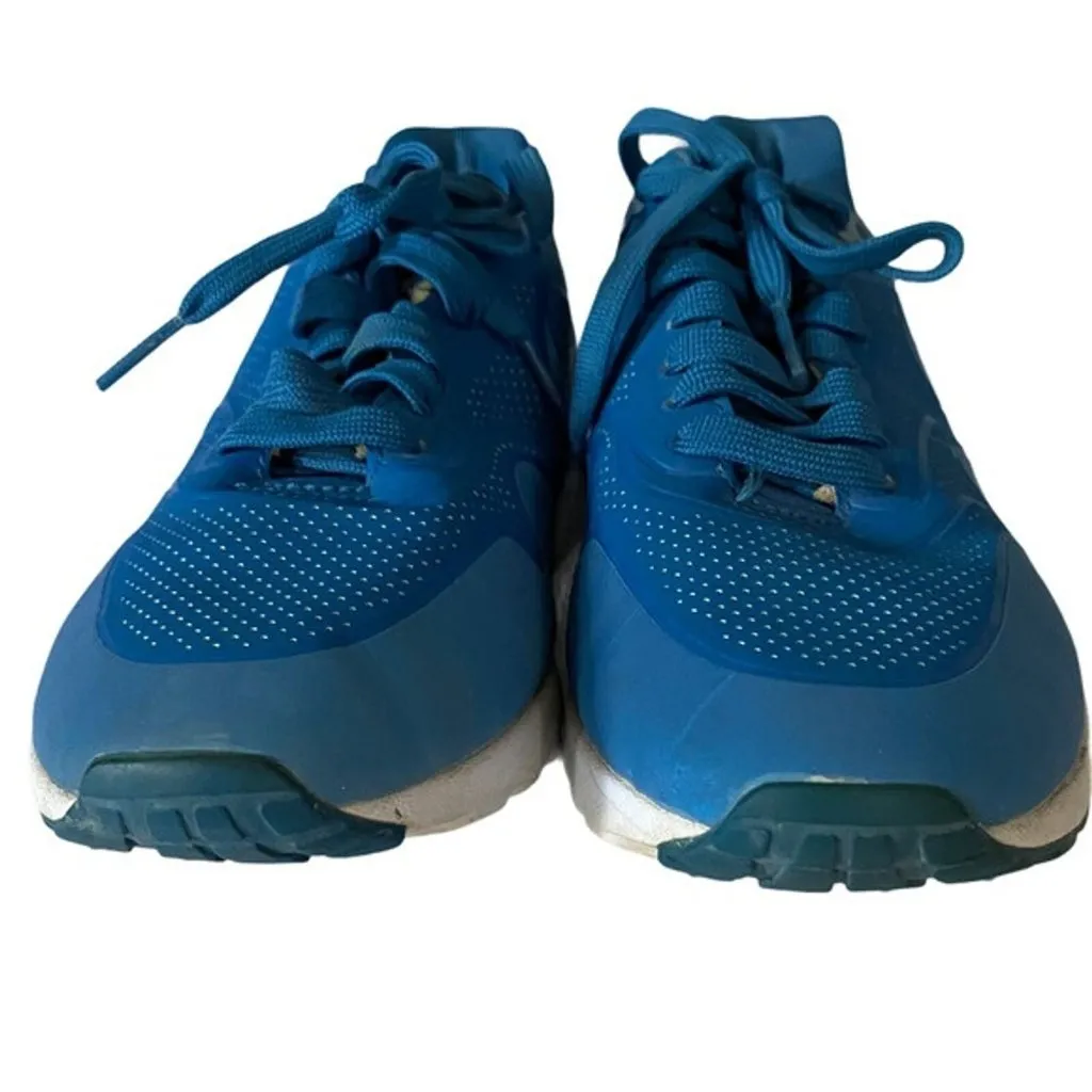 Nike Women’s Sneaker Size 6.5 Air Max 1 Ultra Moire‎ Brigade Blue Platinum White - Image 5