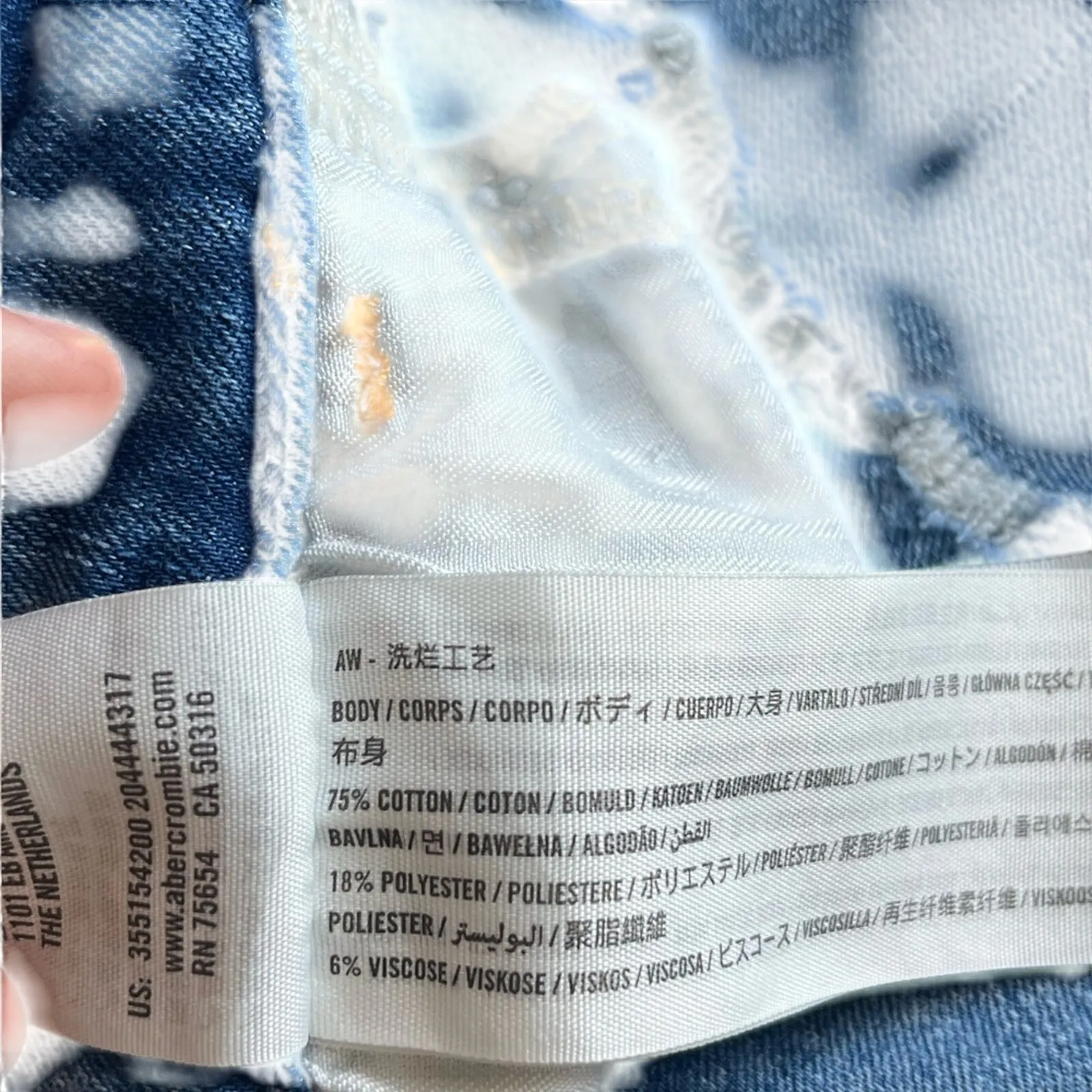 Hollister Mid Rise Super Skinny Jeans Size 1R - Image 6