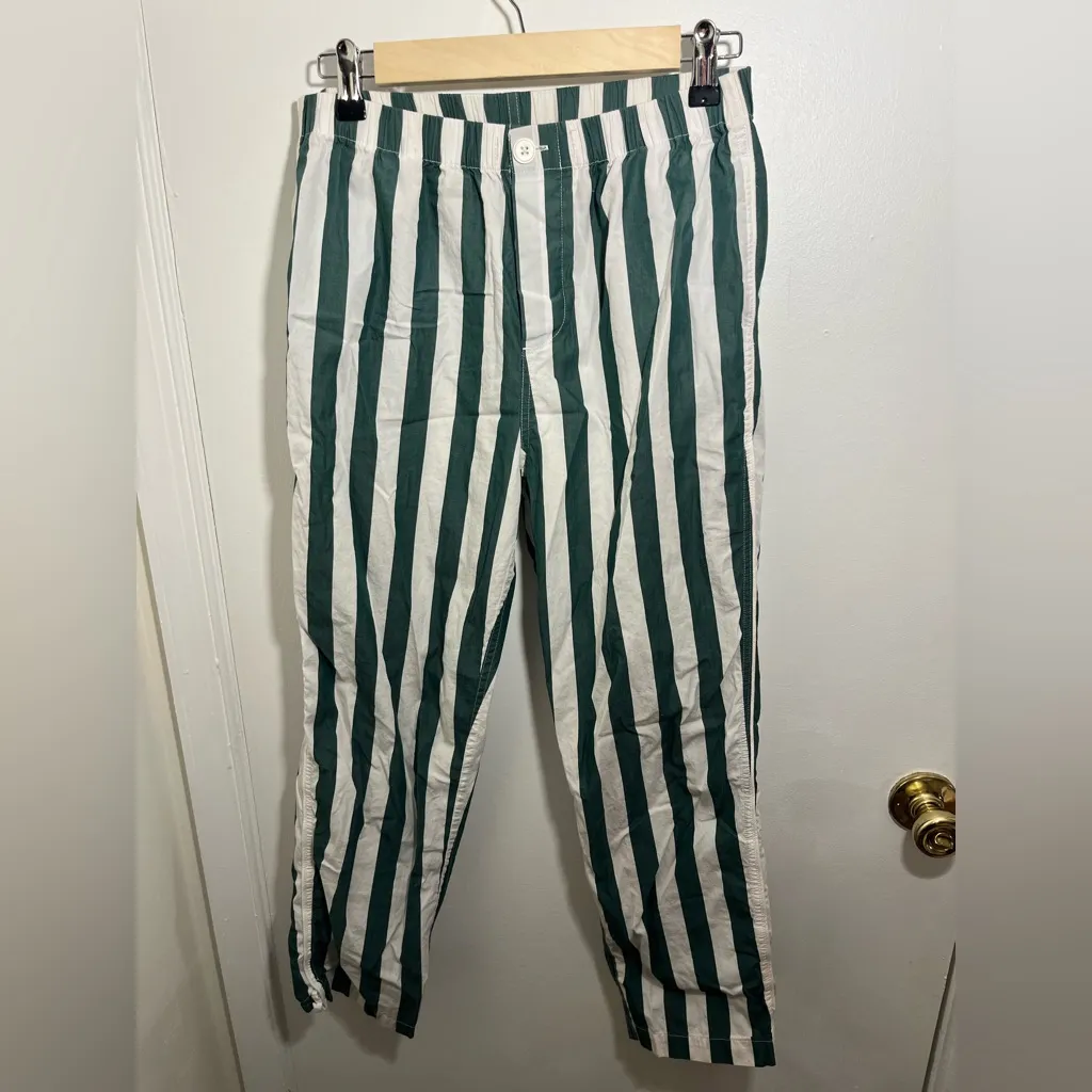 Sleepy Jones Marina Pajama Set Green - Image 8