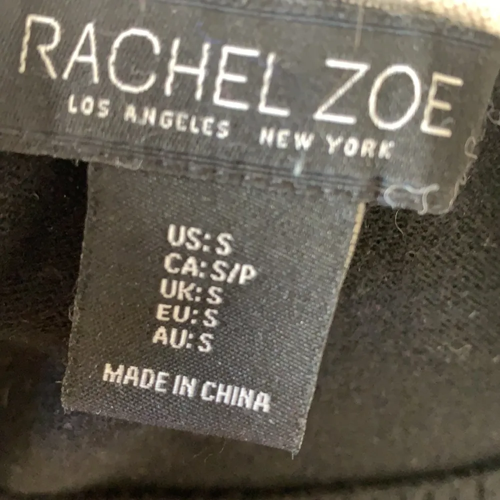 Rachel Zoe Good Vibes Black and White Crewneck Sweater - Image 7