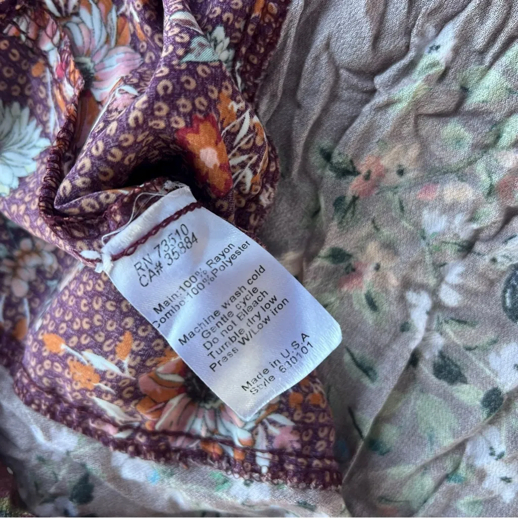 Floral Bohemian Blouse ivy jane - Image 2