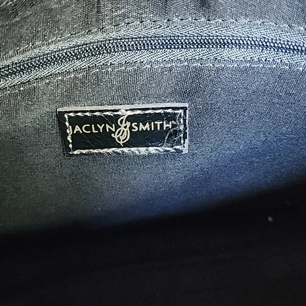 Jaclyn Smith Black Shoulder Purse Bag - Image 10