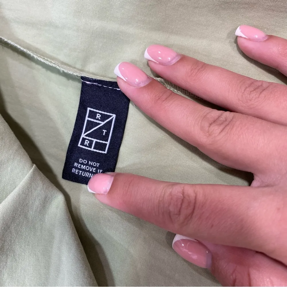 THIRD FORM Drawn Deep lank Maxi Dress Size 6 Green - Image 8