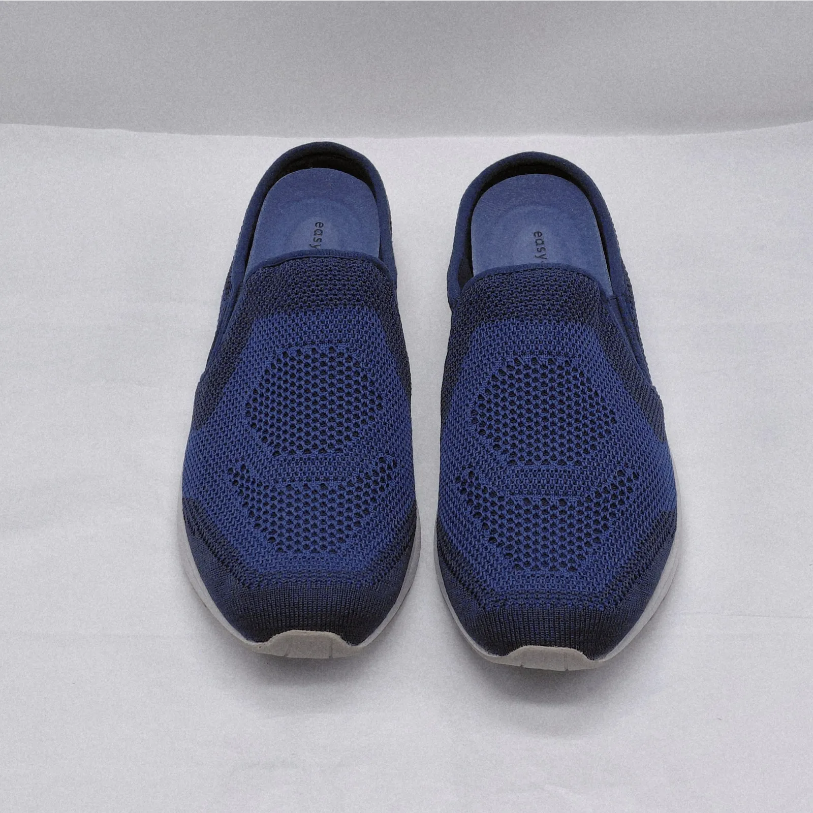 Easy spirit Takeknit Eco Clogs Sneakers Women's 10M Blue Slip On Casual Shoes - Image 3