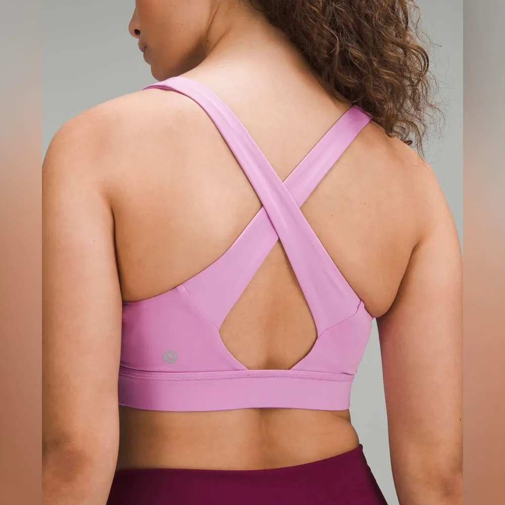 Lululemon Envital Bra *Medium Support B/C Cup - Dahlia Mauve - 4 - Image 4