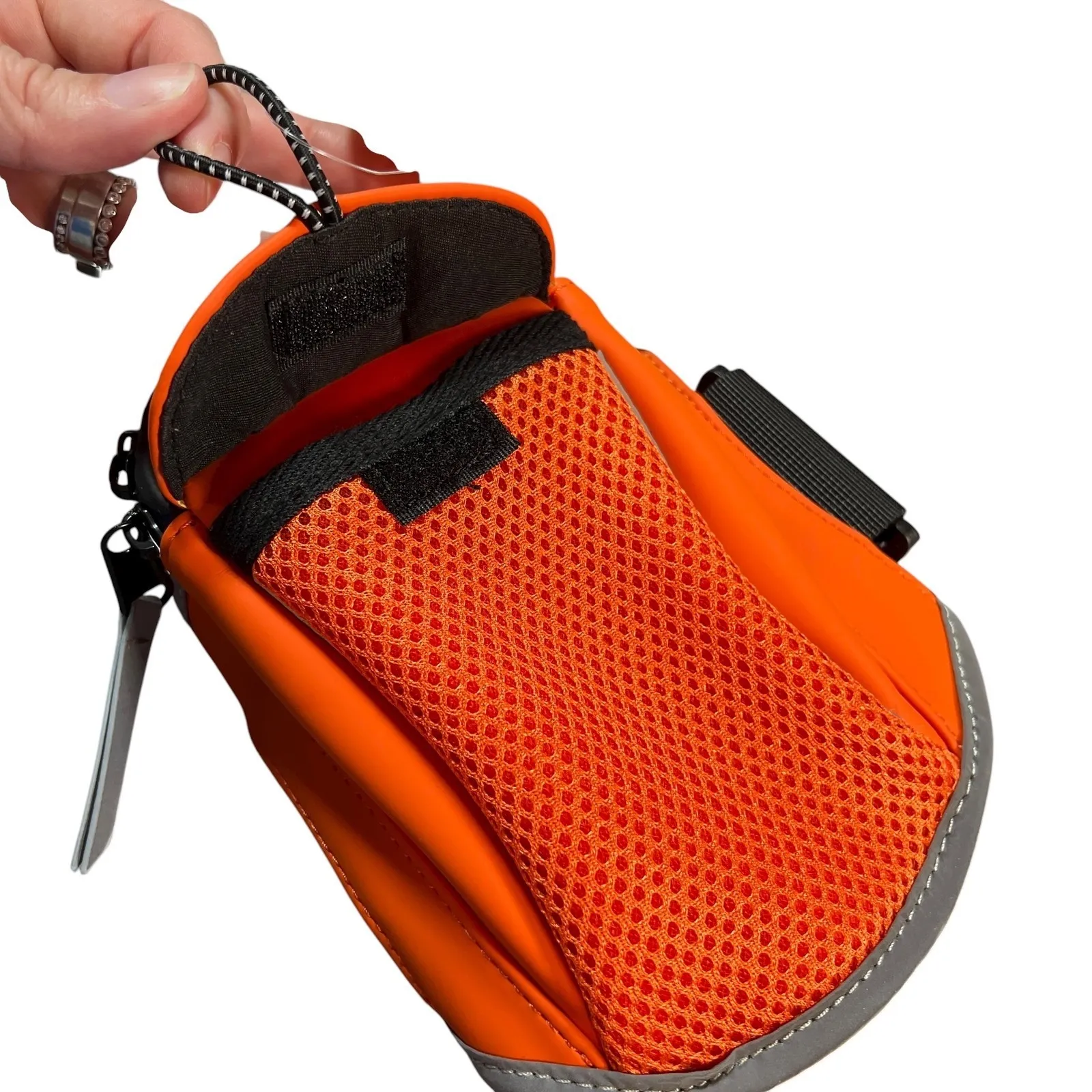 FP Movement Armband Cell Phone Holder Orange Running Workout Gym Sport NEW - Image 2