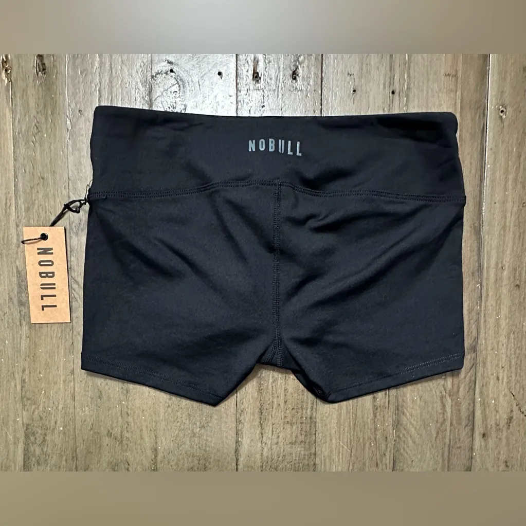 NWT NOBULL Women's Short - Small - Black - Image 4