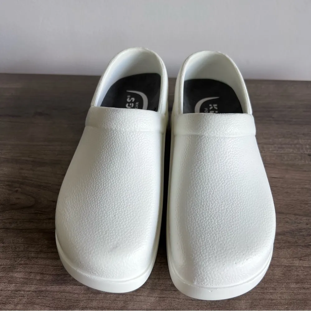 Klogs Boca White Kitchen Women's Clog Size 5 #944 - Image 2