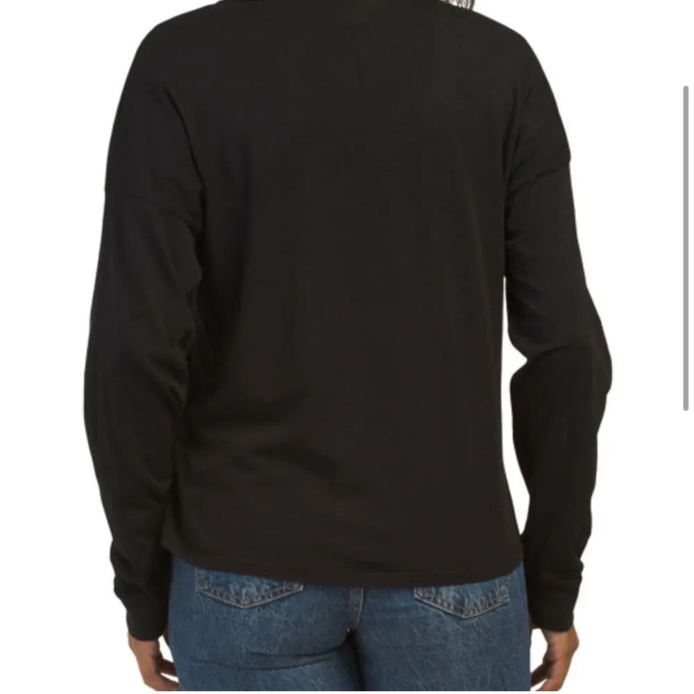 LAUREN MOSHI Luella bandana print lips Graphic Long Sleeve Tee Sz small - Image 6