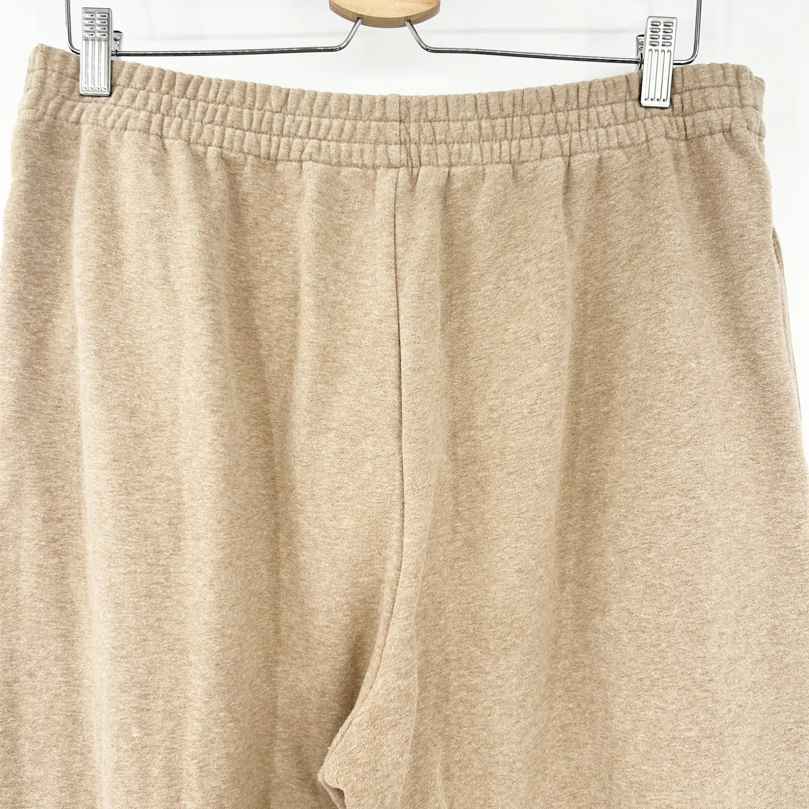 Vince‎ Womens Neutral Brushed French Terry High Waist Straight Leg Trouser Pants - Image 11