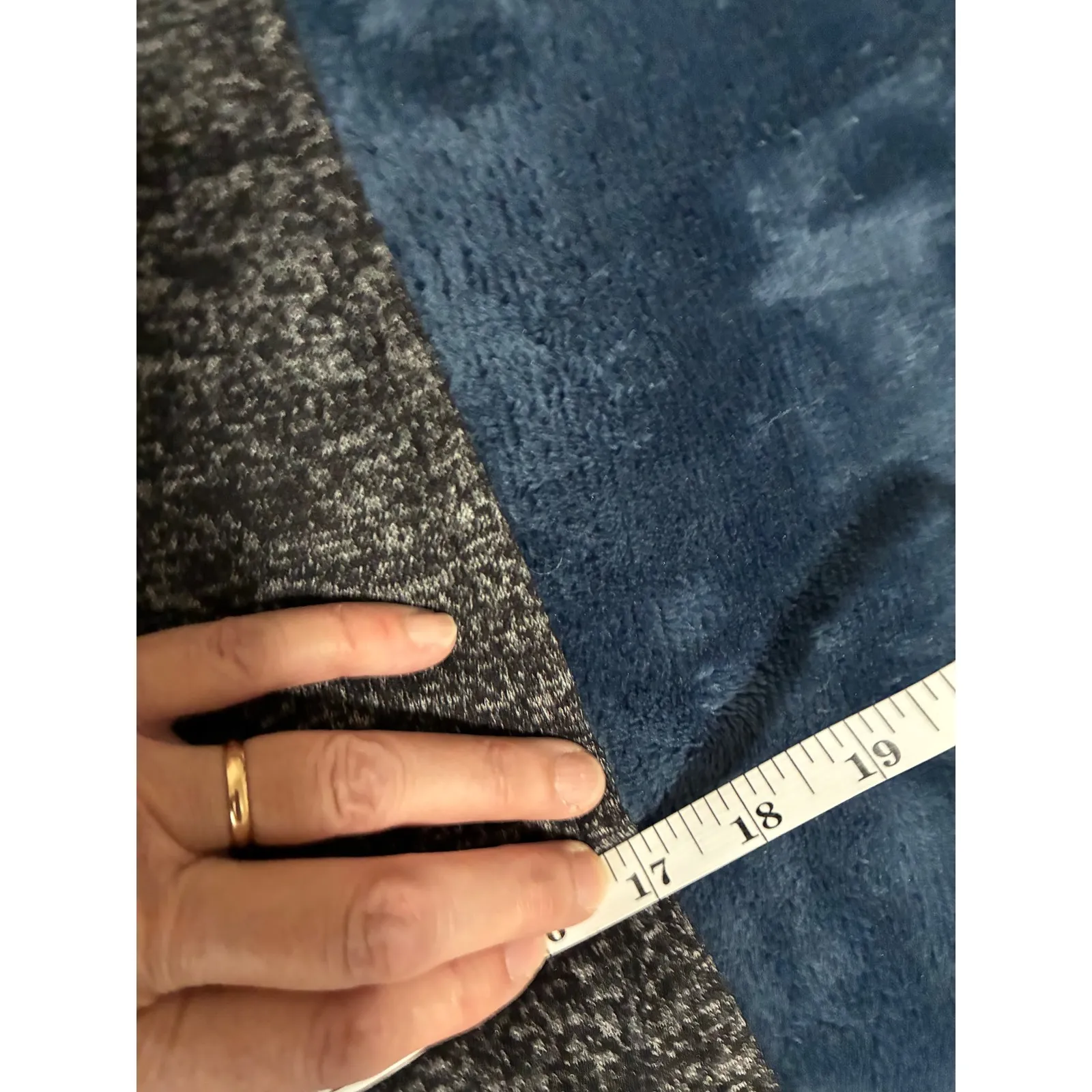 Bobeau Cowl Neck Long Sleeve Black Knit Dress Size Medium - Image 5