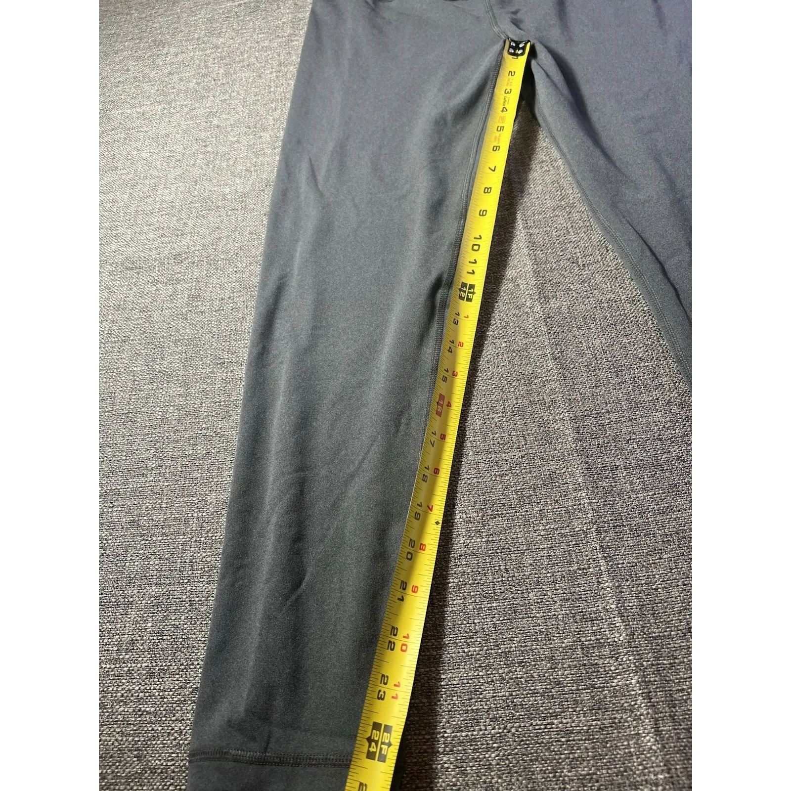 Isabel Maternity‎ Leggins Dark Heather Gray Size XL - Image 4