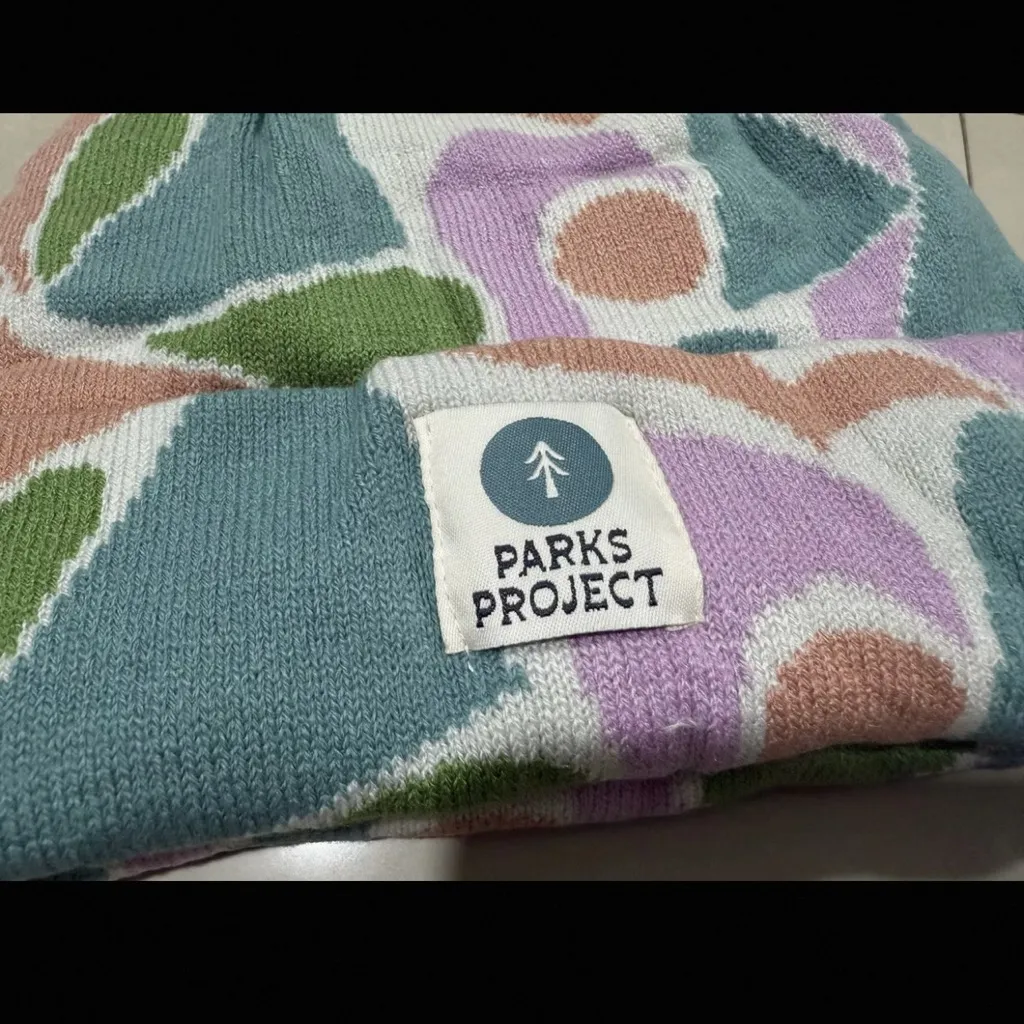 Free People x Parks Project Zion Narrows Intarsia Beanie - Image 3