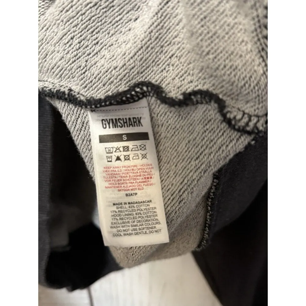 Gymshark Rest Day Women's Oversized Grey Gym Pullover Hoodie Size Small - Image 6