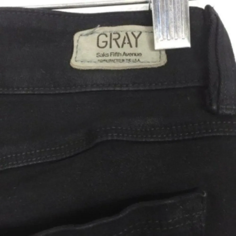 Gray‎ Saks Fifth Avenue Super Skinny Jeans Black 24 - Image 3